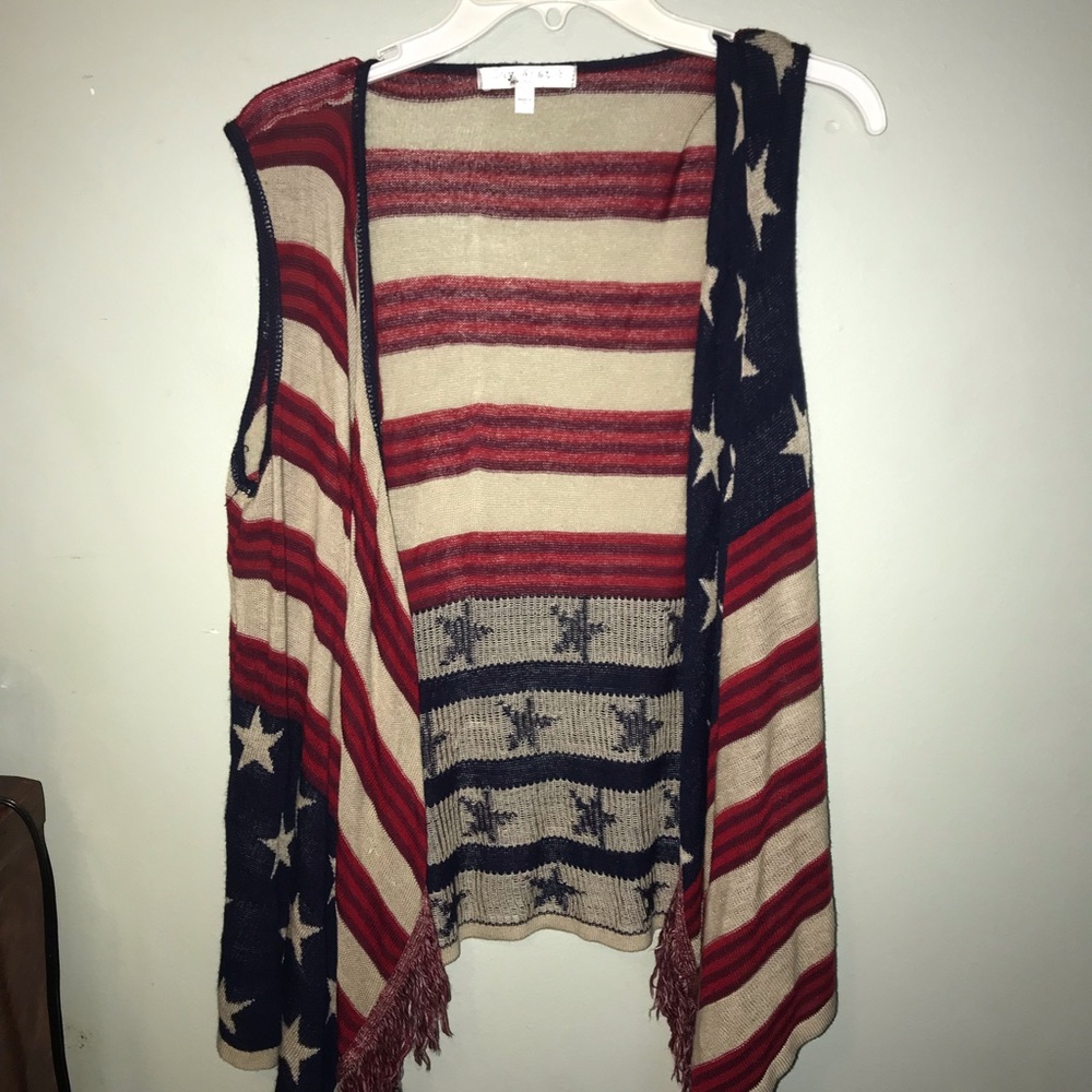 American flag cover up